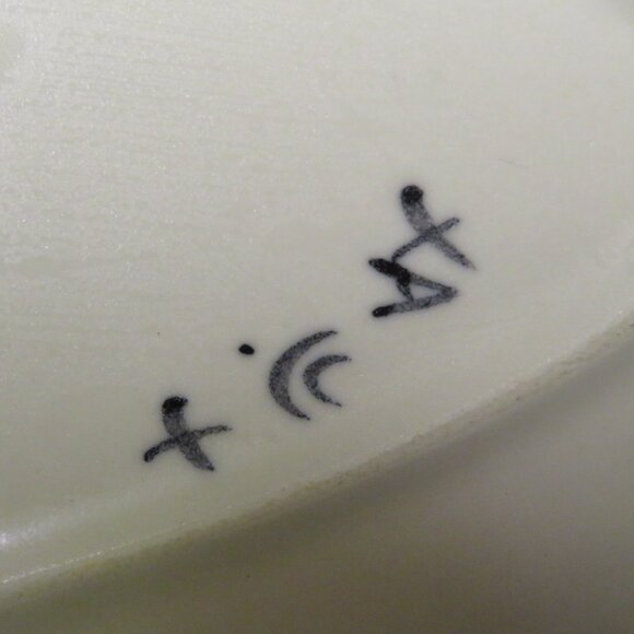 Poole Pottery Relish Candy Dish Floral Design Vintage (K671) - Picture 8 of 8